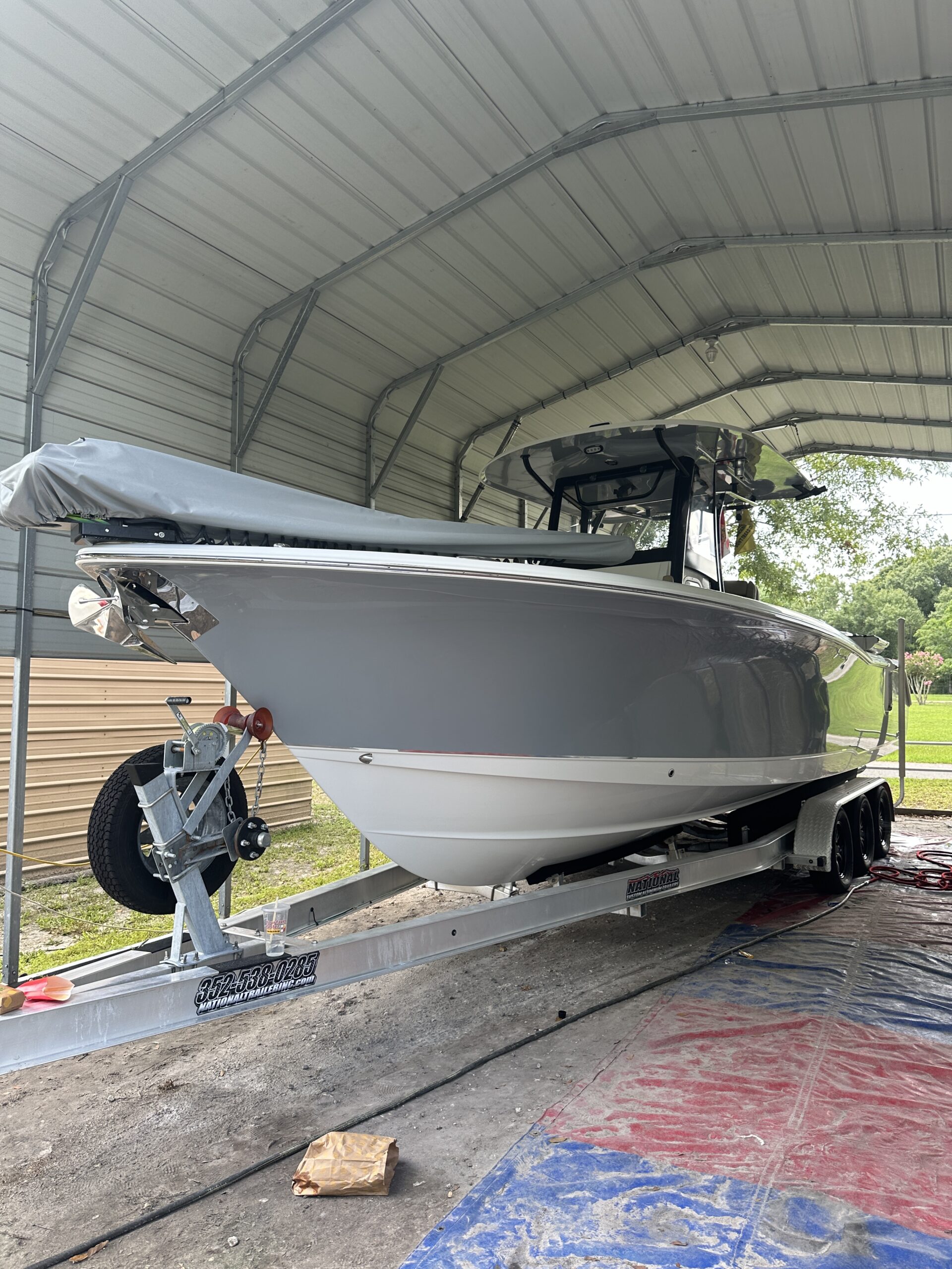 Boat Detailing, Gel Coat Correction, Marine Ceramic Coating