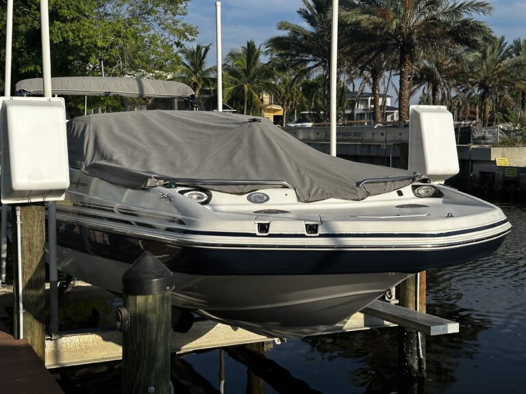 23' Hurricane AFTER Oxidation Removal/ Correction, Marine Ceramic Coating